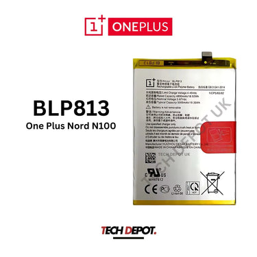 OnePlus Nord N100 Battery Replacement 5000mAh- BLP813